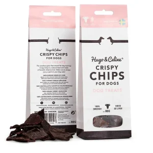Friandises pour chien – Chips de foie de boeuf