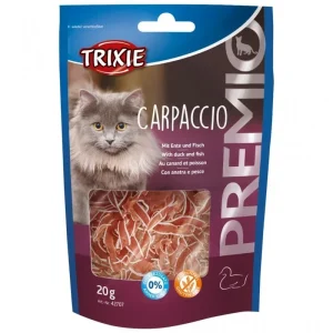 Friandises PREMIO Carpaccio canard & poisson – Huberland