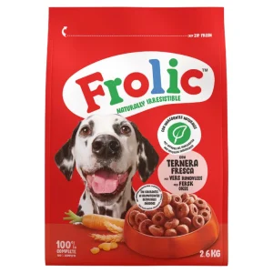 Frolic au bœuf pour chien