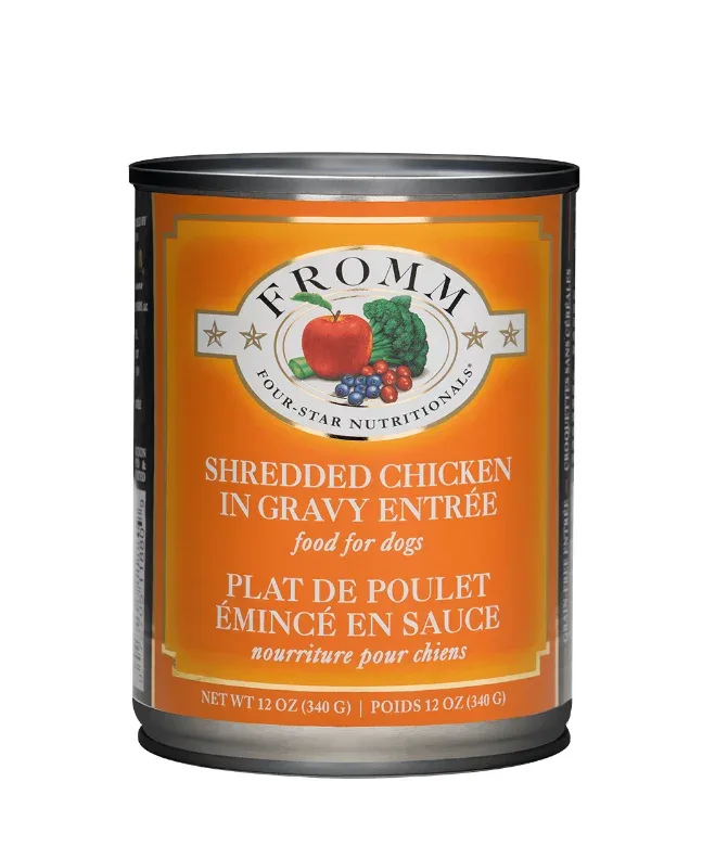 FROMM 4STAR – Conserve Poulet émincé en Sauce pour chien