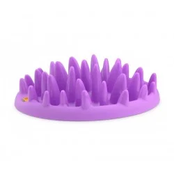GAMELLE ANTI-GLOUTON - Pour chat - Violette