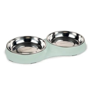 Gamelle double Smickle - Museau court chat