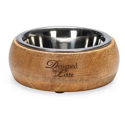 Gamelle en bois et inox Designed by Lotte Mandira