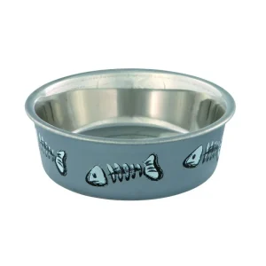 Gamelle inox 250 ml coloris aléatoire - Chat