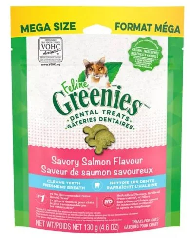 Gâterie dentaire pour chat au saumon, Feline Greenies - Image 2
