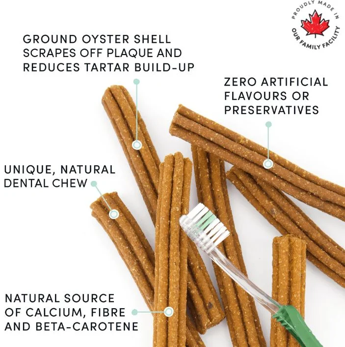 Gâterie dentaire pour chien, Crumps naturals, bacon - Image 2