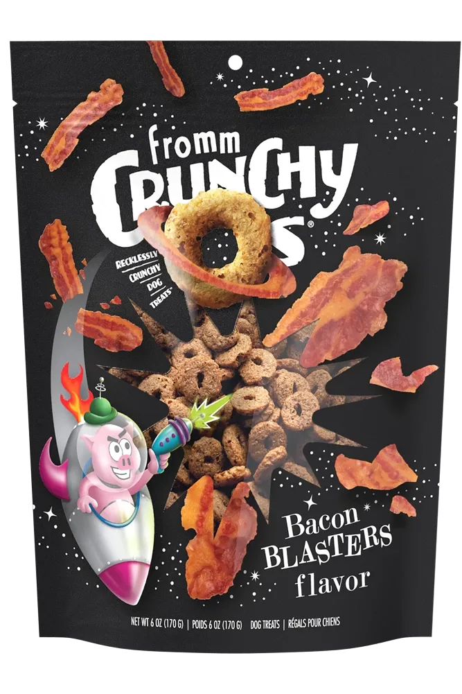Gâterie pour chien Bacon Blasters, Fromm