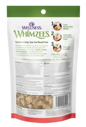 Gâteries Dentaires Naturelles pour Chats, Whimzees, Poulet et Saumon, 2 oz - Image 2