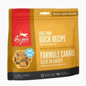 Gâteries lyophilisées pour chiens au canard, Orijen 92g (3.25oz)