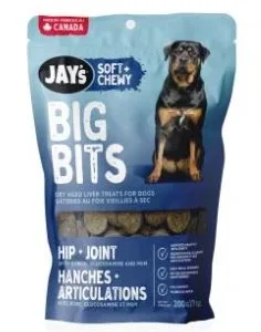 Gâteries Pour Chien, Hanches et Articulations, Jay’s Big Bits – Moyen & Grand 200g