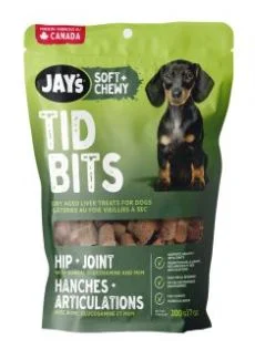 Gâteries Pour Chien, Hanches et Articulations, Jay’s Tid Bits – Petit & Moyen 200g