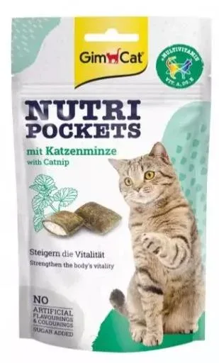 Gimcat Nutripockets Catnip Multivitamines – France