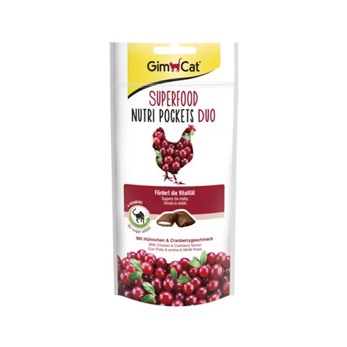 GimCat Superfood Nutri Pockets Duo