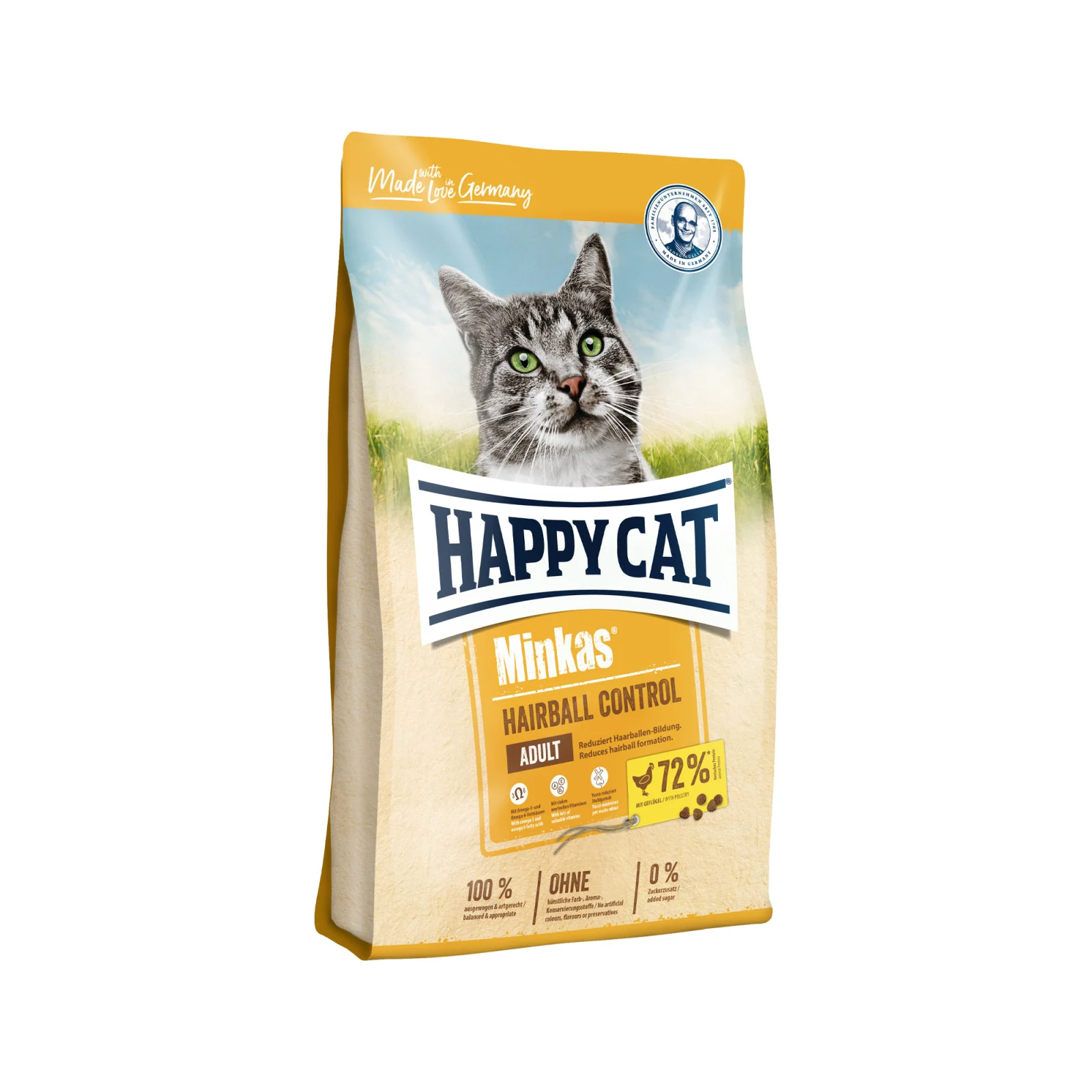 Happy Cat Minkas Contrôle Boules de Poils