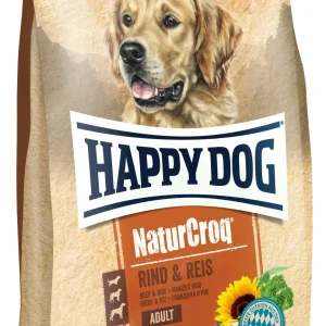 Happy Dog NaturCroq au boeuf et riz pour chien