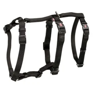 Harnais Trixie Panic Stay noir pour chien
