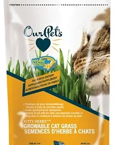 Herbe à chat à cultiver, Our Pets 5oz