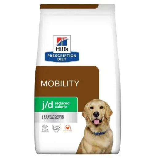 Hill’s Mobility Canine J/D Reduced Calorie pour chiens – France