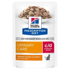 Hill's Prescription Diet c/d Urinary Stress poulet pour chat
