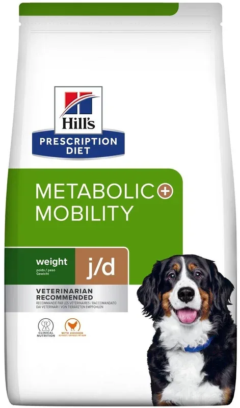 Hill’s Prescription Diet Canine Adult Metabolic+Mobility dry food 1,5kg au meilleur prix sur fr