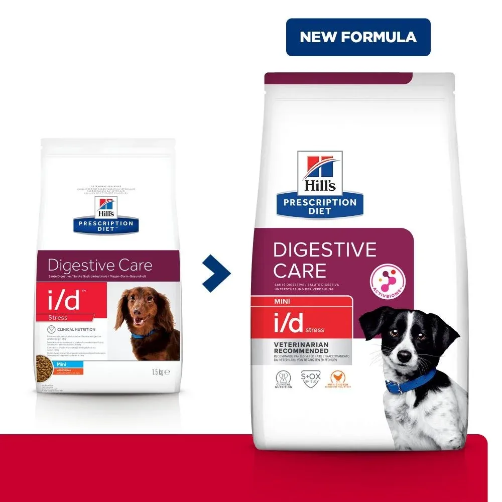 Hill's Prescription Diet Canine i/d Digestive Care Stress Mini au poulet - croquettes chien - Image 2
