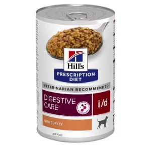 Hill's Prescription Diet I/D AB+ boîtes pour chien à la dinde - 3x360g