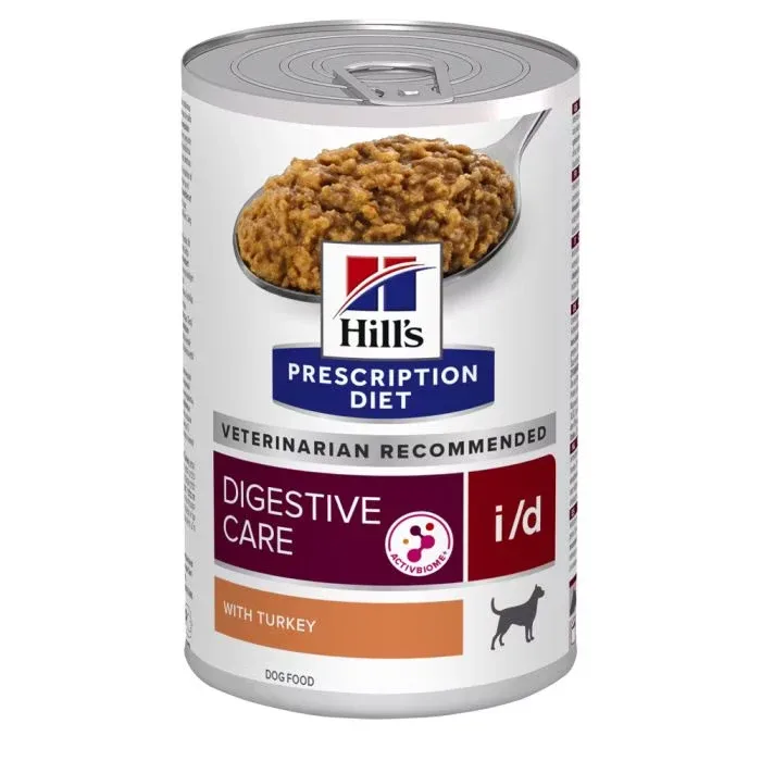 Hill's Prescription Diet I/D AB+ boîtes pour chien à la dinde