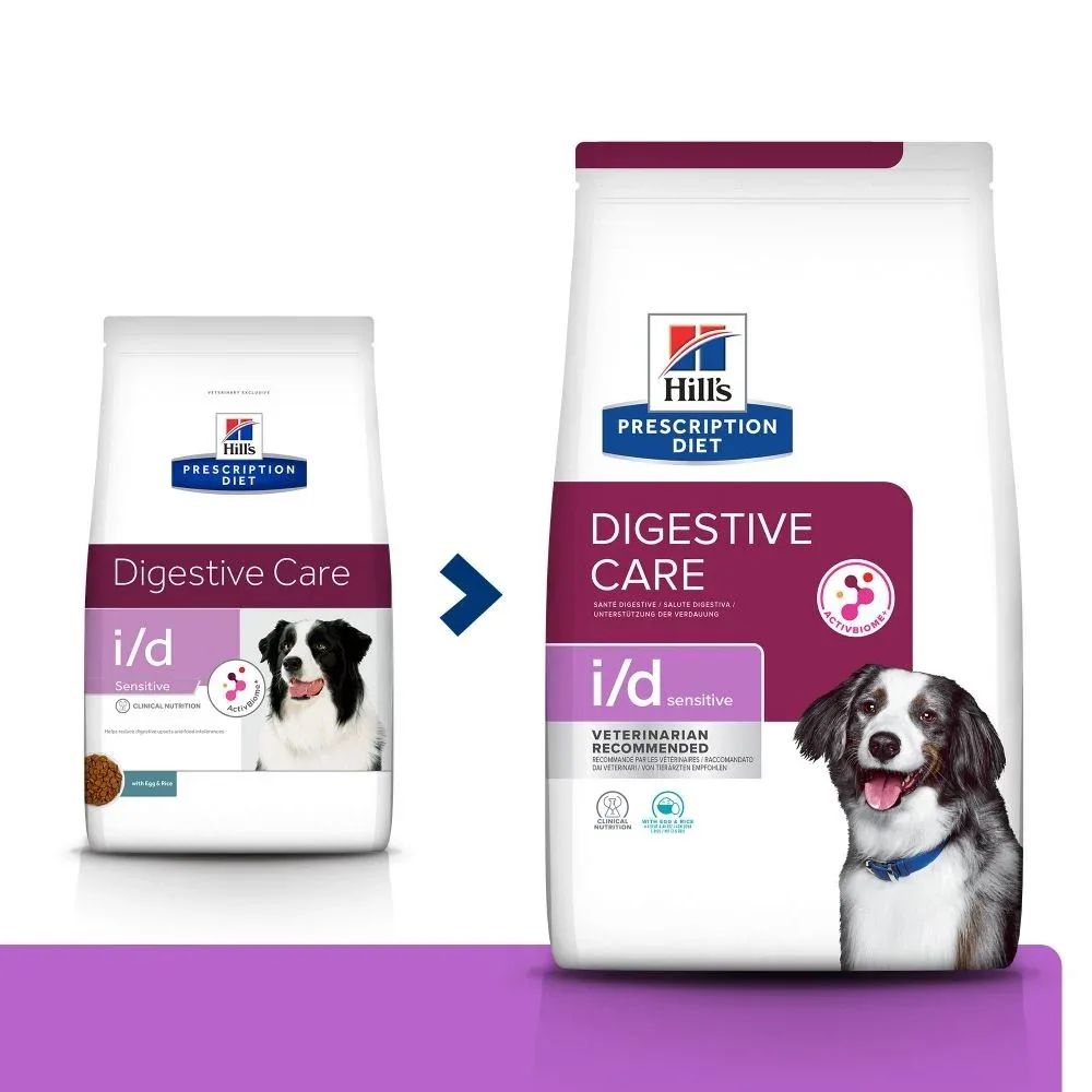 Hill's Prescription Diet i/d Digestive Care Sensitive à l'oeuf et au riz - croquettes chien - Image 2