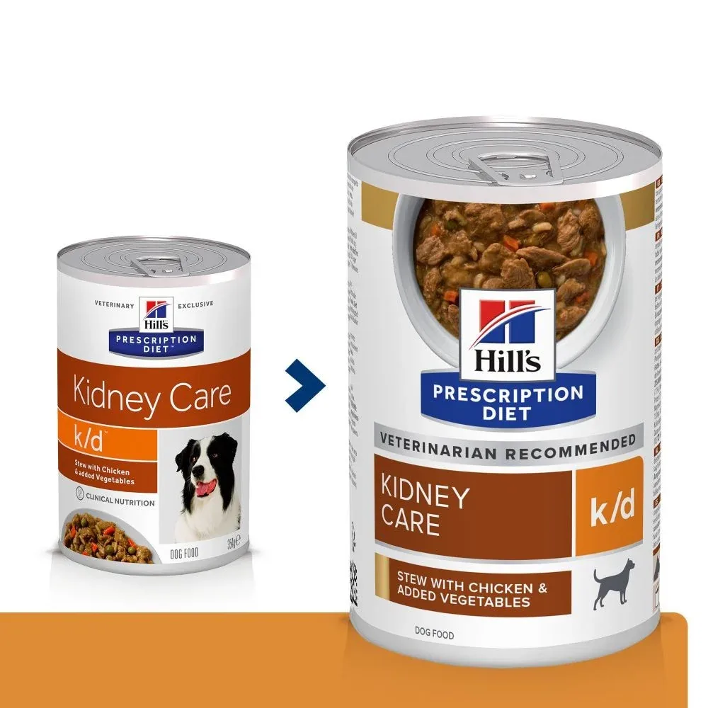Hill's Prescription Diet k/d Kidney Care en mijotés au poulet - pâtée chien - Image 2