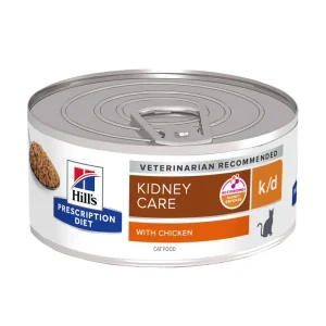 Hill's Prescription Diet k/d Kidney Care en terrine au poulet - pâtée chat