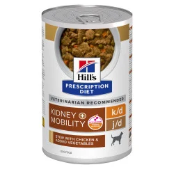 Hill’s Prescription Diet k/d + Mobility - Mijoté pour Chien au Poulet et Légumes ajoutés