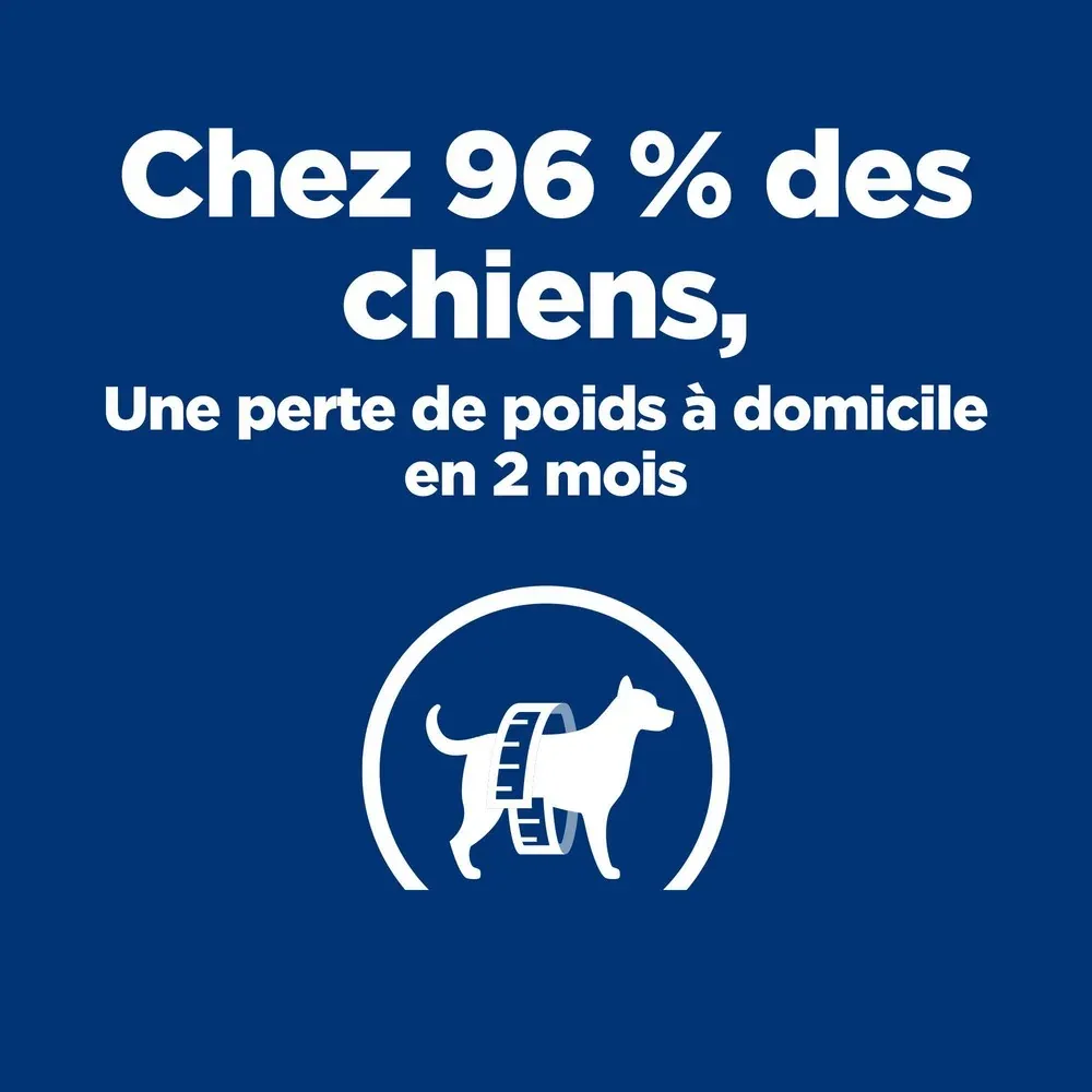 HILL'S Prescription Diet Metabolic en bouchées mijotées au Boeuf & Légumes 354g - Pâtée pour chien - Image 2