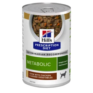 Hill's Prescription Diet Metabolic en bouchées mijotées au poulet - pâtée chien