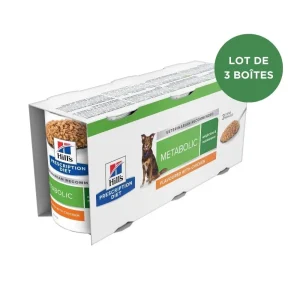 Hill's Prescription Diet Metabolic en terrine au poulet - pâtée chien
