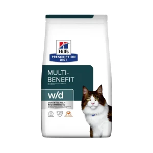 Hill's Prescription Diet w/d Multi Benefit au poulet - croquettes chat
