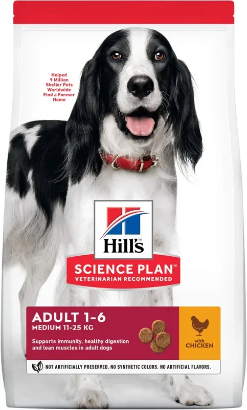 Hill’s Science Plan Canine Adult 1-6 Medium poulet Black Friday 2025 Comparez les prix sur fr