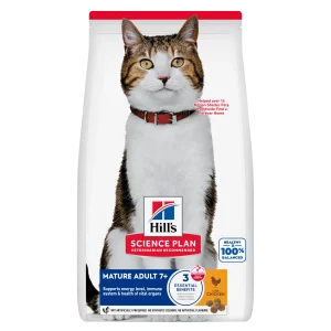 Hill's Science Plan Mature Adult 7+ au poulet - croquettes chat