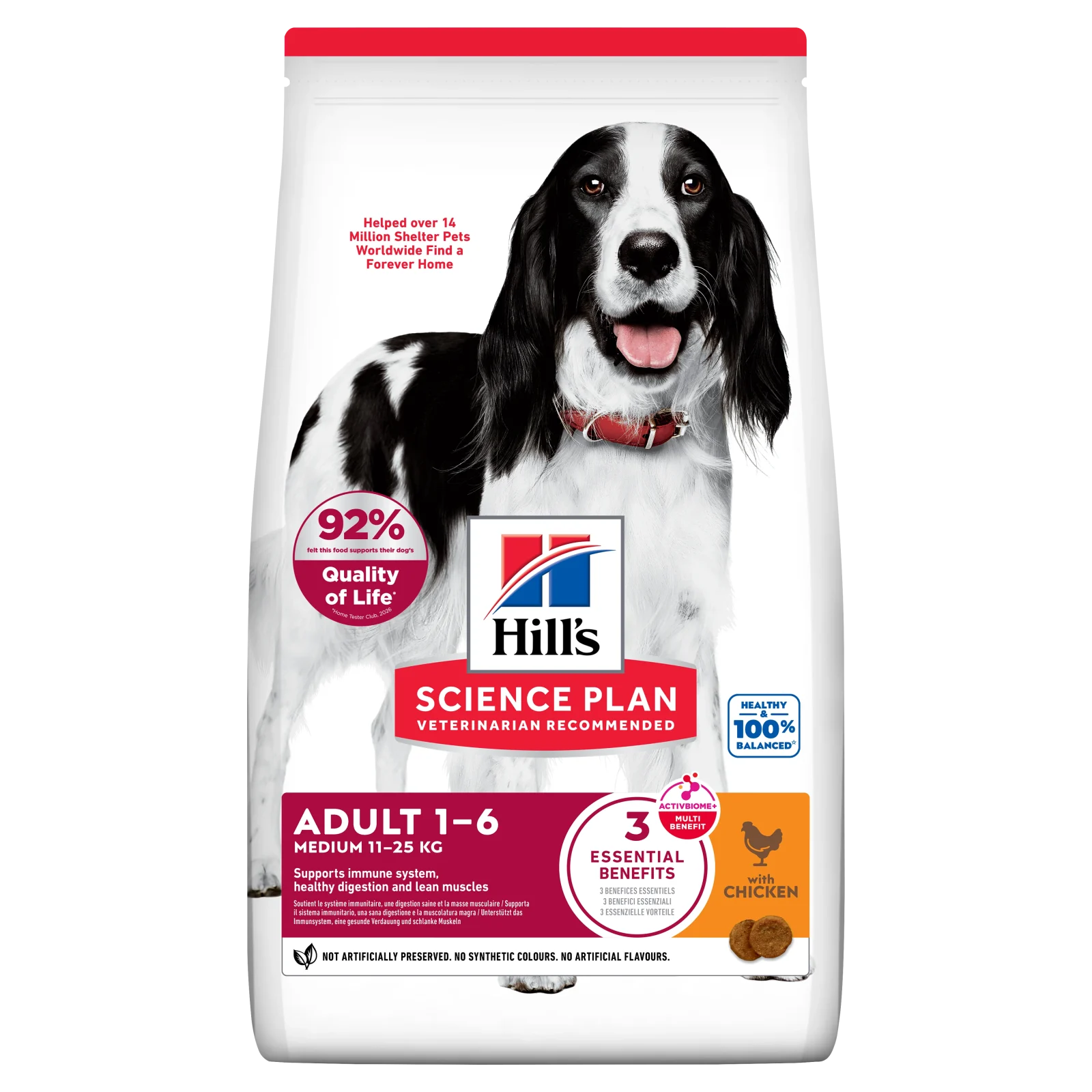 Hill's Science Plan Medium Adulte au poulet - croquettes chien