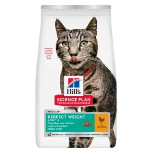 Hill's Science Plan Perfect Weight Adult au poulet - croquettes chat