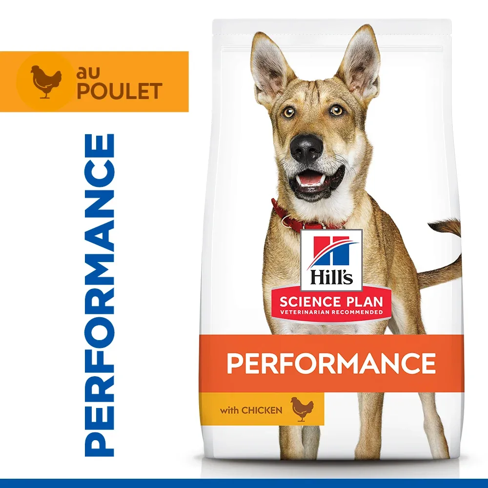 HILL'S Science Plan Performance All Breed Adult au Poulet - Croquettes pour chien - Image 2