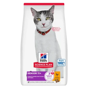 Hill's Science Plan Senior 11+ au poulet - croquettes chat