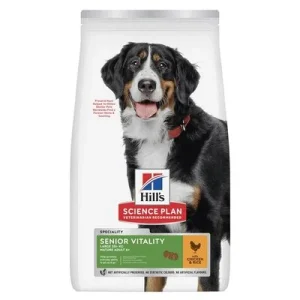 Hill’s Science Plan Senior Vitality Mature Adult 6+ Large avec poulet