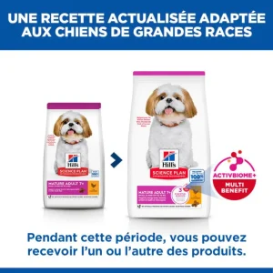 Hill's Science Plan Small & Mini Mature Adult 7+ au poulet - croquettes chien