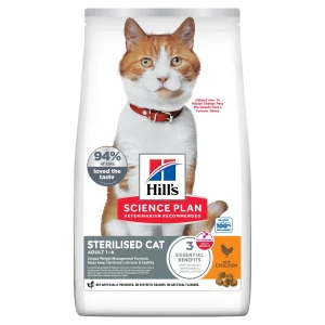 Hill's Science Plan Sterilised Adult au poulet - croquettes chat