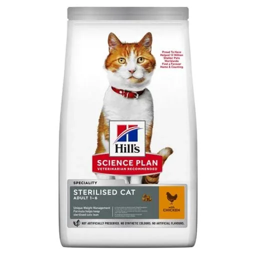 Hill’s Science Plan Young Adult Sterilised au Poulet – France