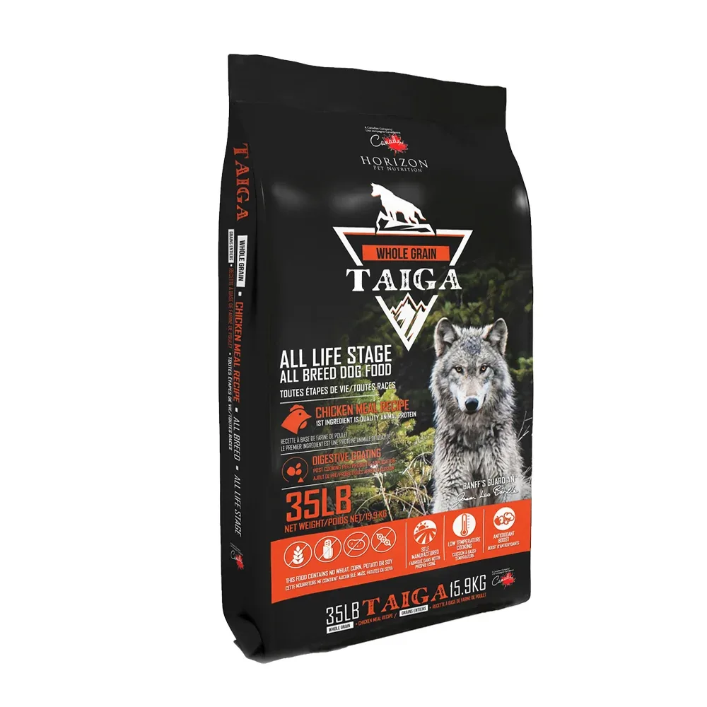Horizon – Taïga – Chien – Poulet – Grains Entiers – 35lbs