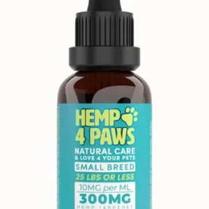 Huile de Chanvre pour Petite Race, 30 ml, Hemp 4 Tails