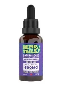 Huile de Chanvre pour Race Moyenne, 30 ml, Hemp 4 Tails