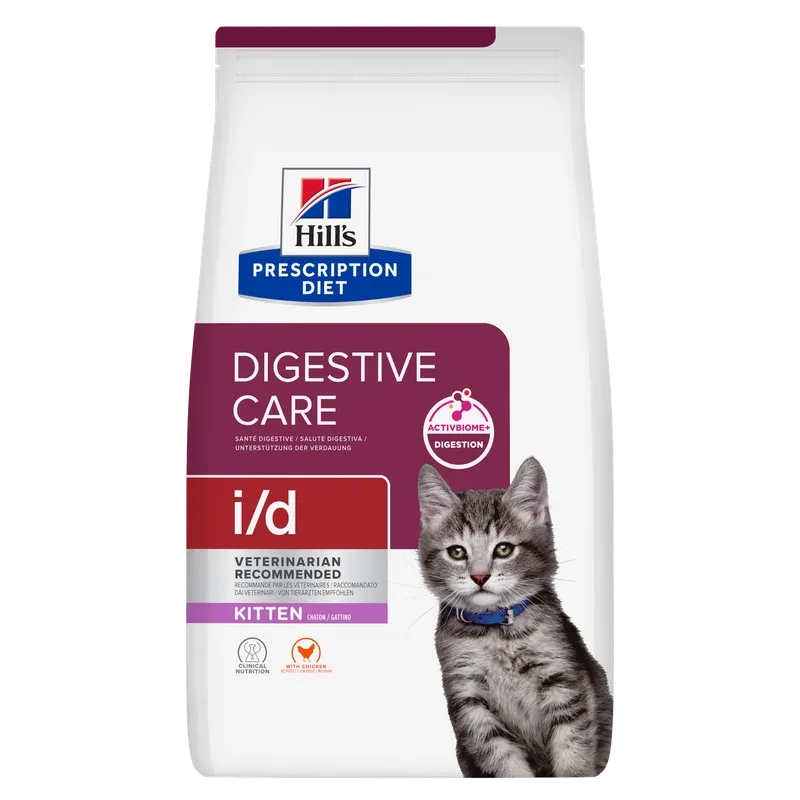 i/d Digestive Care – Croquettes pour Chaton – au Poulet Prescription Diet