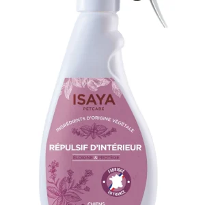Isaya - Répulsif Intérieur Naturel pour Chien et Chiot - 500ml